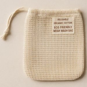 13 Eco Friendly Mesh Wash Bag Reusable Organic Cotton