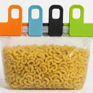 17 Heavy Duty Plastic Food Bag Clips Large Capacity